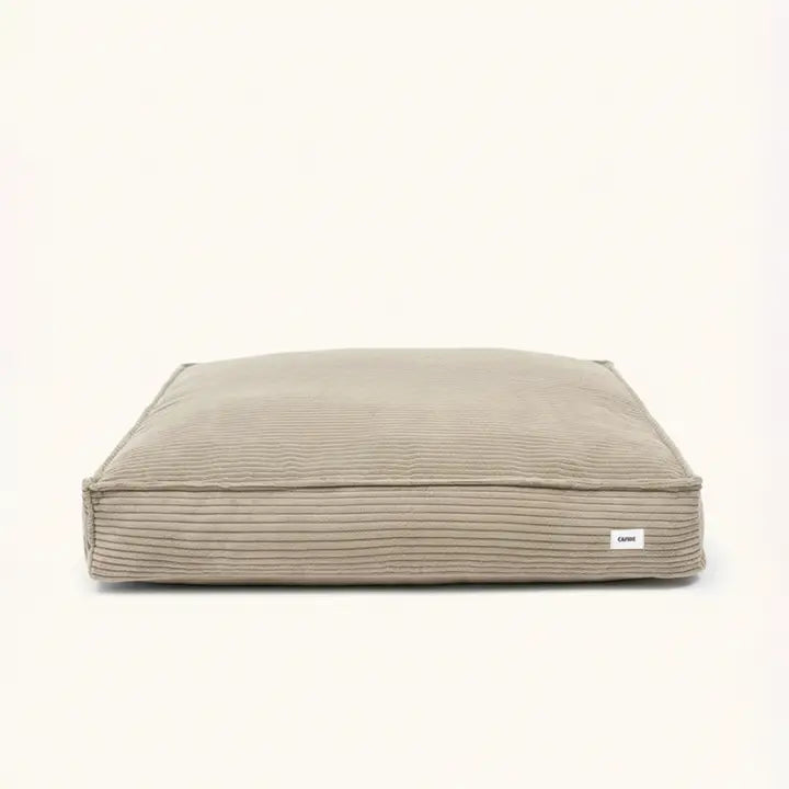 Cuadra Hundbädd i beige manchestertyg