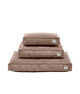 Cuadra Hundbädd i mocca-beige manchestertyg