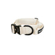 Hundhalsband med handtag och säkerhetsspänne – Beige, 5 cm