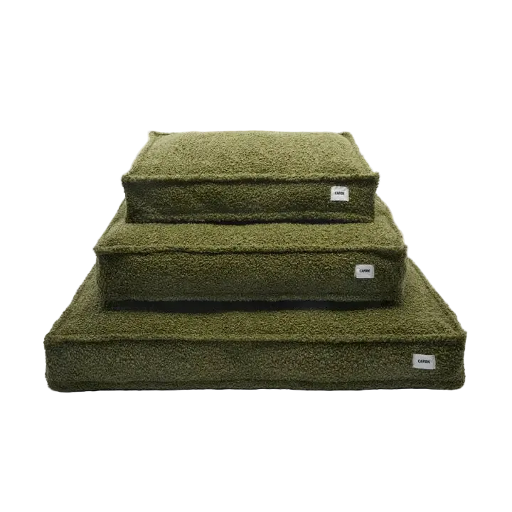 Cuadra Hundbädd i grönt fleece
